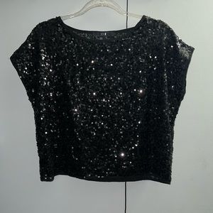 Forever 21 Black Sequined Blouse 🖤💎